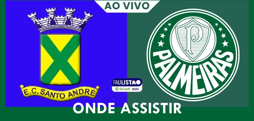 Santo André x Palmeiras: onde assistir e prováveis escalações
